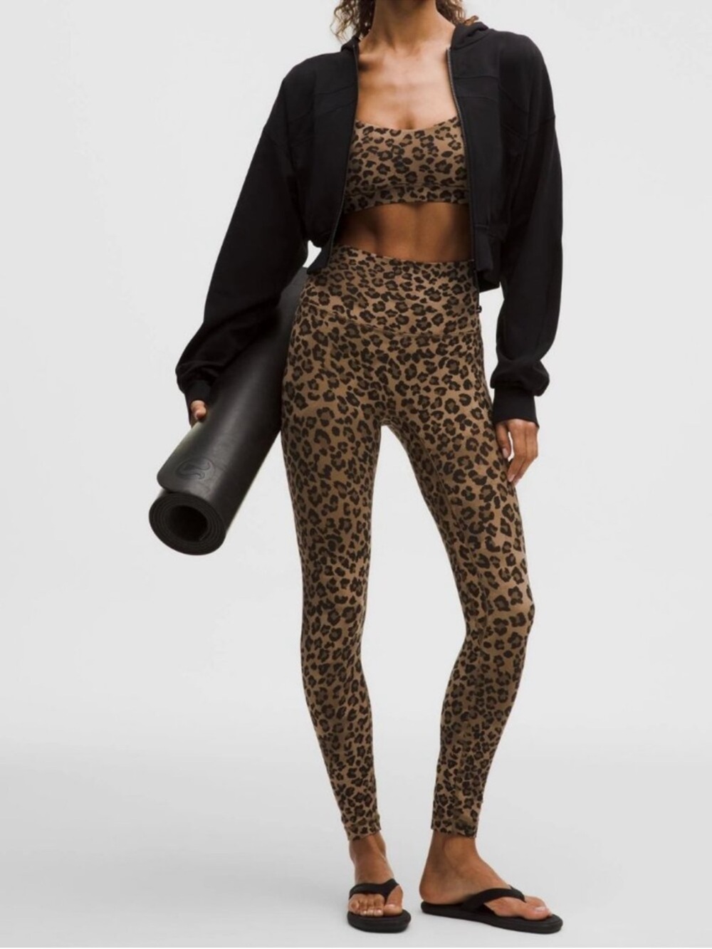 Lululemon Align No Line HR Pant 25” True Leopard 0